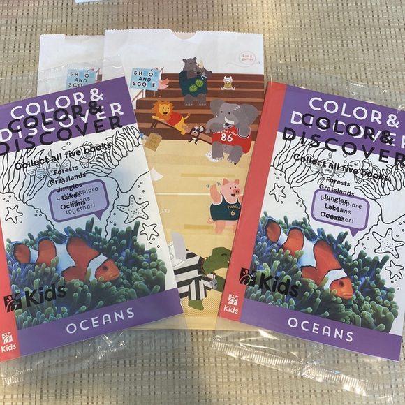 Other - Chick Fil A Kids Meal Books And Bags